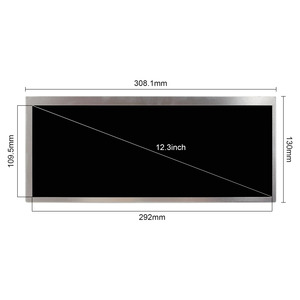Haute luminosité 850nits 1920X720 Lvds écran Lcd Hsd123Kpw1-A30/Hsd123Kpw2-D10 12.3 pouces barre étirée écran Lcd pour bricolage - Product Image 2