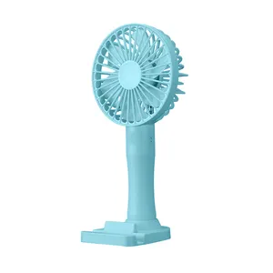 3 In 1 Portable Table Cool Fan with Phone Holder Mini Handheld Fan Electric Hand Fan Personal Home Office Use