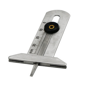 Medidor de Profundidad de Banda de Rodadura de Neumáticos de Acero Inoxidable, 0-30 mm, Tipo de Dial de Seguridad, Forma de Lápiz - Product Image 5