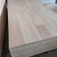 Directly From the Manufacturer 1220*2440mm Beautiful Grain Pattern Paulownia Wood Board Solid Wood Board