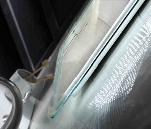 <span class=keywords><strong>Miroir</strong></span> mural ultra-fin argenté anti-buée <span class=keywords><strong>chauffant</strong></span> avec éclairage LED pour maquillage, <span class=keywords><strong>miroir</strong></span> intelligent pour salle de bain - Product Image 5