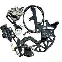 Kit de modification haute performance CNC pour support de disque de frein arrière Surron Hyper Bee Ultra Bee Light Bee LBX Talaria MX4 XXX
