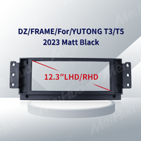 Cadre de tableau de bord Meihua 12,3 pouces pour l'installation d'écran Android sur camion Yutong T3 T5 2023