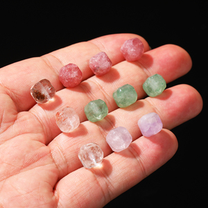 Jd Đá Quý 8Mm 3A Nhiều Màu Tự Nhiên Dâu Tây Thạch Anh Vuông Hạt Nhà Máy Pha Lê Spacer Hạt Đối Với Trang Sức Làm Với Số Lượng Lớn - Product Image 6