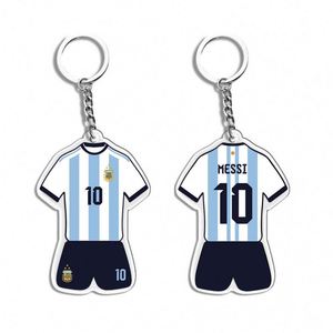 Llaveros Acrílicos Personalizados al por Mayor con Forma de Coche, Diseño de Dibujos Animados, para Béisbol, Sóftbol, Baloncesto, Regalos Deportivos - Product Image 1