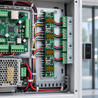 Fabrication OEM de PCBA et de PCB sur mesure pour affichage médical, contrôle industriel, contrôle domestique, avec connecteur à broches multiples et puce intégrée