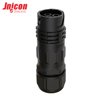 Connecteur circulaire étanche IP67 à sertir M28 3 broches mâle 80A pour câblage haute intensité industriel de nouvelles énergies