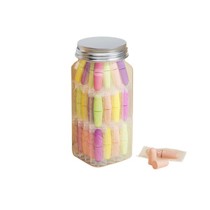 Foam Earplugs Soft Noise Reduction For Sleep Home Use Breathable Resilient Sponge Protection - Product Image 5