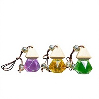 Pendentif désodorisant pour voiture en verre, accessoire spécifique pour véhicule, diffuseur de parfum, arôme de qualité supérieure, décoratif, fabriqué en Chine