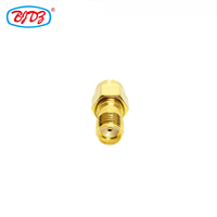 Adaptadores Coaxiales RF de Conector Hembra SMA Chapado en Oro a Conector Macho RP SMA de Polaridad Inversa