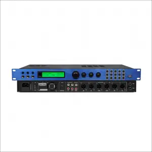 Processeur audio professionnel Berase 2 en 6 sorties KX-6 effecteur de son karaoké mélangeur audio numérique pour réunion de scène ktv
