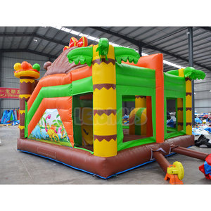 <span class=keywords><strong>Trampoline</strong></span> <span class=keywords><strong>gonflable</strong></span> commercial comprenant des châteaux gonflables pour enfants avec toboggans, vente en gros disponible. - Product Image 5