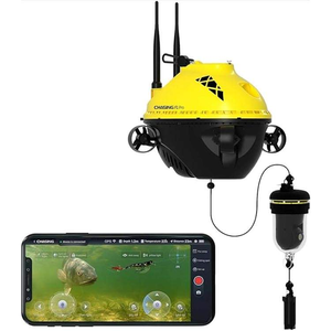 Dron Cuatricóptero Chasing F1 Pro con Sonda de Pesca y Visión 360° °   Cámara Subacuática Giratoria 1080P HD GPS con 6 Horas de Batería y 20 Metros de Profundidad - Product Image 2