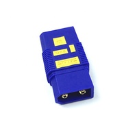 Adaptateur de connecteur d'alimentation de batterie QS8 femelle XT90 mâle, sans soudure, prise intégrée pour voitures RC, avions, drones, systèmes radio