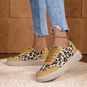 Scarpe Sportive Casual da Donna 2026 Traspiranti Antiscivolo con Plateau e Lacci, <span class=keywords><strong>Tendenza</strong></span> Moda, Comode e Piatte - Product Image 6