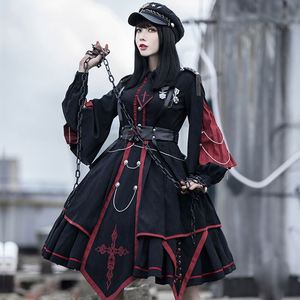 Robe Lolita Gothique Chic et Tendance pour Filles, Style Vintage Streetwear, Idéale pour les Fêtes - Collection 2026 - Product Image 4