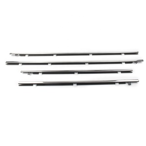 Modanature per finestrini auto guarnizioni trim canale esterno strisce meteorologiche per <span class=keywords><strong>Volkswagen</strong></span> Polo Golf Jetta <span class=keywords><strong>Passat</strong></span> santana bora Tiguan - Product Image 2