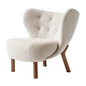 Popular living room single sofa Lounge leisure Chair soild wood chair Home Furniture