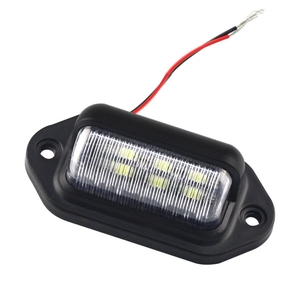 Lampe de <span class=keywords><strong>plaque</strong></span> d'<span class=keywords><strong>immatriculation</strong></span> arrière de remorque à haute luminosité 12V/24V <span class=keywords><strong>homologuée</strong></span> Emark, universelle, étanche, avec lentille en PC - Product Image 4