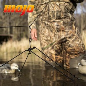 MOJO Outdoors Jerk a Spreader, Dispositivo de Dispersión Rápida para Caza, Dispositivo de Dispersión de Señuelos Negros, Mueve <span class=keywords><strong>una</strong></span> Docena de Señuelos a la <span class=keywords><strong>Vez</strong></span> con Movimiento Realista - Product Image 6