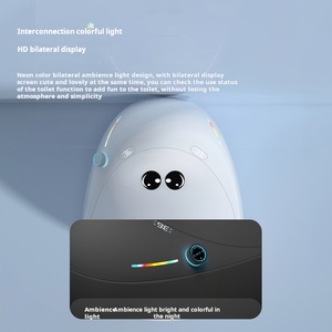 Art Smart <strong>Bidet</strong> Toilet Power Flush Automatic Open/Close Lid Instant Warm <strong>Water</strong> Heated Seat Nightly Remote Control S-Trap P-Trap - Product Image 6