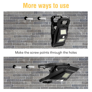 Nouvelle <span class=keywords><strong>Lumière</strong></span> LED d'Extérieur Étanche à Détecteur de Mouvement Humain, Applique Murale Pliable à Clip pour Balcon, Éclairage Minimaliste de Cour et Couloir - Product Image 4