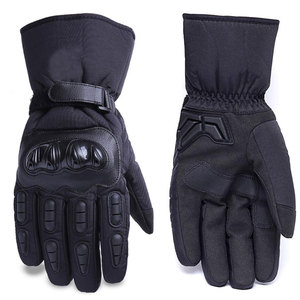 Gants de moto en cuir sur mesure, nouveau style, fabrication professionnelle, couleur unie. - Product Image 1
