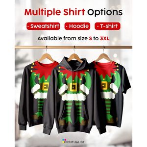 Suéter Navideño Feo Personalizado para Mujer y Hombre, Sudadera Unisex con Estampado Navideño, Divertida para Fiestas, Informal, de Invierno, Tejida, de Manga Larga - Product Image 4