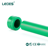 Capuchon d'extrémité en PPR vert certifié NSF LEDES pour la fermeture des extrémités des conduites d'eau potable chaude et froide par fusion sous emmanchement