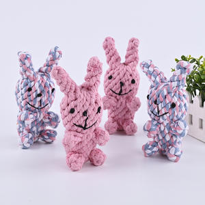 Mainan Anjing Tahan Gigitan Produk Baru Khusus 2025, Mainan Tali Kapas untuk Mengunyah, Mengasah Gigi, dan Membersihkan Gigi - Product Image 3