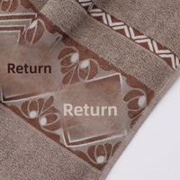 Serviette de bain Longren extra large en coton épaissi, usage plage et bain, motif jacquard losanges torsadés, absorbante, 80*160, adulte