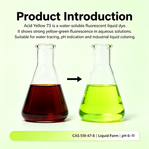 Colorant Fluorescent <span class=keywords><strong>Liquide</strong></span> Jaune Acide 73 (CAS 518-47-8) – Indicateur de Suivi d'Eau pour Systèmes de Chaudières et Colorant pour <span class=keywords><strong>Liquide</strong></span> de Refroidissement - Product Image 2