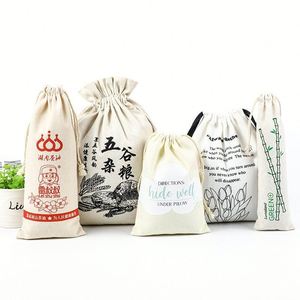 Wholesale Customization Jewelry Packing Fabric Drawstring <b>Bag</b> Cotton Drawstring <b>Bag</b> <b>Small</b> Drawstring Pouch <b>Bag</b> - Product Image 1