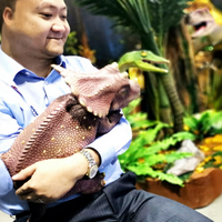 Réaliste 3D Dinosaure Bébé Petit Animatronic Dinosaure Marionnette