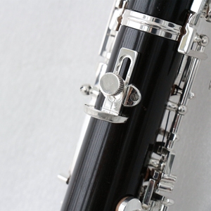 Oboe de alta calidad, instrumento de oboe chino de nivel profesional, <span class=keywords><strong>cuerpo</strong></span> óseo plano E plateado C, incluye estuche de oboe y caña - Product Image 5