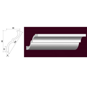 Moldura de poliestireno para exterior, Cornice de corona de pu de moldeado, precio bajo - Product Image 4
