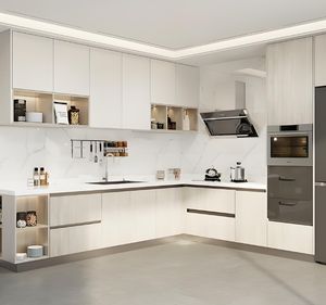 Armarios de cocina modulares de diseño personalizado Colección de armarios del fabricante - Product Image 2