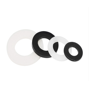 <span class=keywords><strong>Rondelle</strong></span> plate transparente en nylon, finition unie, norme DIN, certifiée ISO9001, marque HXL, modèles M3 M4 <span class=keywords><strong>M5</strong></span> M6 M8 - Product Image 1