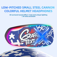 Casque de moto K15 avec écouteurs Bluetooth 6.0, étanche IP65, sans fil, avec assistant vocal IA, radio FM et haut-parleur 40 mm