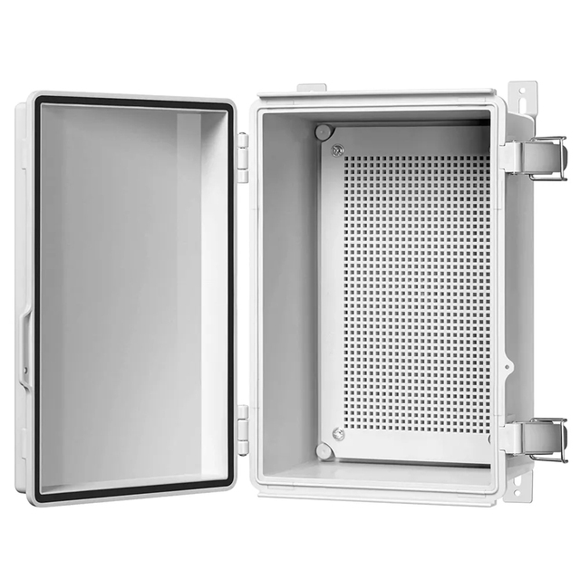 Waterproof Metal Junction Box Enclosure IP67 Custom Outdoor Electrical with Screw and Cable Management