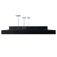 Monitor LCD Industrial de 15 Pulgadas, 1024*768, VGA, AV, BNC, Sin Pantalla Táctil, Carcasa Metálica, TFT, Marco Abierto, OEM, ODM