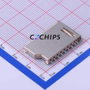SD-001 SD Card / Memory Card Connector SMD Connector Plug-In Type Standard SD Card Card Holder 2.85mm - Product Image 2