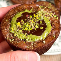 Barra de Chocolate Viral de TikTok Dubai con Relleno de Kunafa de Pistacho Crujiente y Base de Brownie, Dulces Artesanales de Lujo, Marca Privada OEM