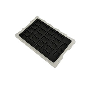 Bandeja blíster de PET+EVA engrosada con inserto de amortiguación pesada para piezas electrónicas de precisión - Product Image 3