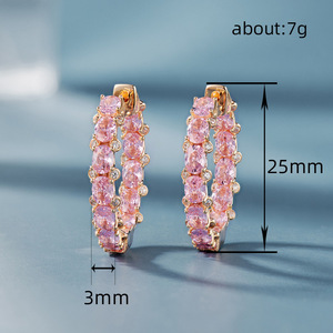 Orecchini Circolari per Donne, Design Moderno e Delicato, Gioielli Versatili per l'Uso Quotidiano - Product Image 5