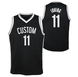 قمصان جيرسي لكرة السلة بروكلين مخصصة عالية الجودة زهيدة الثمن للبيع بالجملة