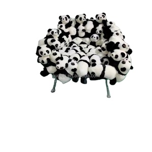 Silla de salón de diseño, muñeca creativa, figura de <span class=keywords><strong>Panda</strong></span> animal, silla de sofá giratoria informal perezosa - Product Image 1