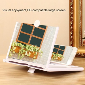 Amplificateur d'écran de téléphone portable de 10/12 pouces, écran vidéo de smartphone, écran agrandi, support de téléphone, amplificateur vidéo TV - Product Image 4
