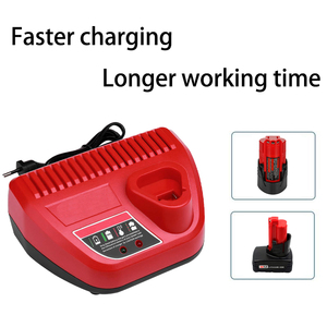 <span class=keywords><strong>Chargeur</strong></span> pour outil électrique Li-ion de remplacement pour <span class=keywords><strong>Milwaukee</strong></span> <span class=keywords><strong>M12</strong></span> Single Port 12 Volt 48-59-59-48 2401 48-11-2402 N12 C12B C12BX 48-11-2401 Nouveau - Product Image 2