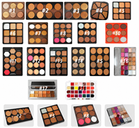 Palette de maquillage à marque privée, 12 couleurs, surligneur, blush, palette de contour, personnalisable, échantillon gratuit